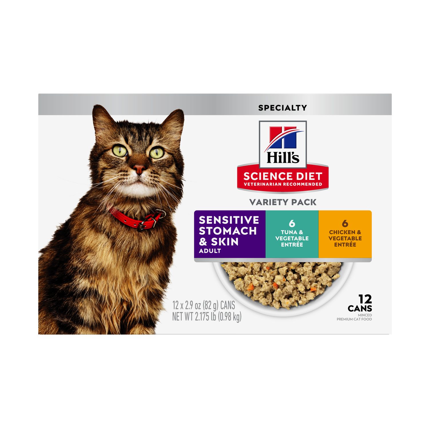 Sensitive Stomach & Skin Cat Food