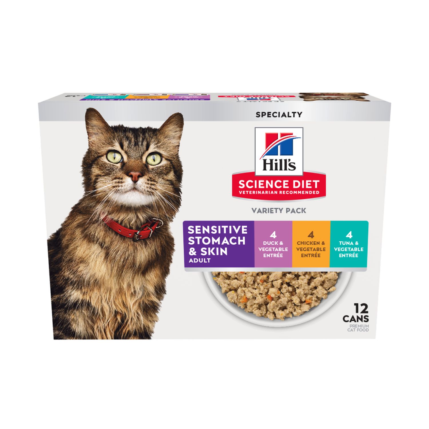 Adult Sensitive Stomach Skin Cat Food